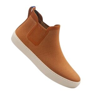 Rothy’s The Chelsea Brown Fawn Melange Pull on Sneakers